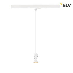 3-phase pendant luminaire PURI 2.0 BASIC GU10 IP20, white dimmable