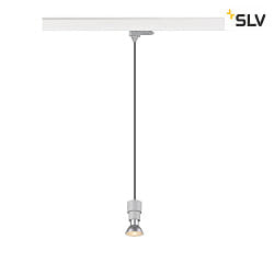 3-phase pendant luminaire PURI 2.0 BASIC GU10 IP20, grey dimmable