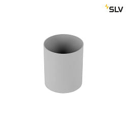 lamp shade PURI 2.0 - TUBE cylindrical, grey