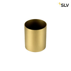 Zubehr fr Pendelleuchte PURI 2.0 - Leuchtenschirm TUBE, Hhe 6.5cm, zylindrisch, gold