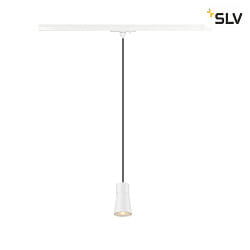 1- Luminaire  suspension monophas PURI 2.0 - CONE conique GU10 IP20, blanche gradable