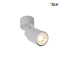 wall and ceiling luminaire PURI 2.0 - TUBE GU10 IP20, grey dimmable