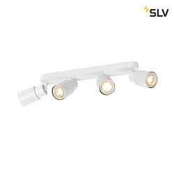 wall and ceiling luminaire PURI 2.0 - TUBE 4 flames, long GU10 IP20, white dimmable