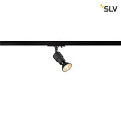 1-phase spot PURI 2.0 BASIC swivelling, rotatable GU10 IP20, black dimmable