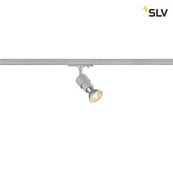 1-phase spot PURI 2.0 BASIC swivelling, rotatable GU10 IP20, grey dimmable