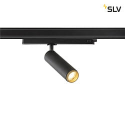 LED 3-Phasen-Strahler GRIP! M PHASE DTW, zylindrisch, 15W 2000-3000K 42, Dim-to-Warm, schwenkbar, schwarz / gold