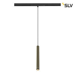 Luminaire  suspension GRIP! S 48V DALI pour VDU, contrlable par DALI IP20, bronze, mat gradable