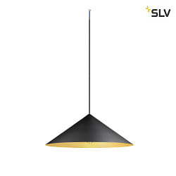 pendant luminaire MAGICO 55 E27 IP20, black matt dimmable