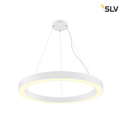 pendant luminaire MEDO RING 90 DALI for VDU workstation, DALI controllable, CCT Switch IP20, white dimmable