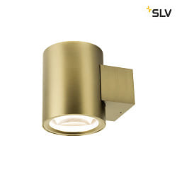 wall luminaire OCULUS PHASE DTW UP/DOWN round, Dim-To-Warm, adjustable IP20, brushed brass dimmable