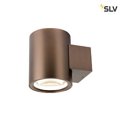 wall luminaire OCULUS PHASE DTW UP/DOWN round, Dim-To-Warm, adjustable IP20, copper dimmable