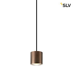 pendant luminaire OCULUS PHASE DTW PVD round, Dim-To-Warm, adjustable IP20, copper dimmable