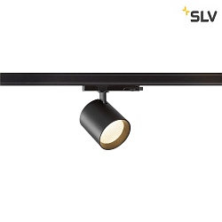 Luminaire triphas TRACKSPOT C IP20, noir, laqu 