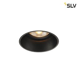 Recessed luminaire HORN-T QPAR111, GU10, 230V, black