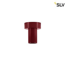 Surface luminaire FITU CL, E27 A60, with R2 Canopy, burgundy