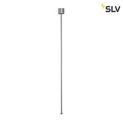 EUTRAC Pendant rod 1,2 m fixed for 3-Phase High voltage Track, silver grey