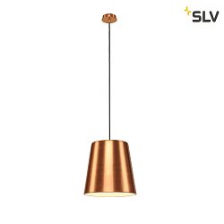 Pendant luminaire TINTO, E27, copper