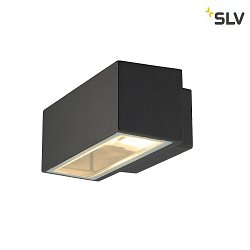 Wall luminaire BOX R7S, square, R7s, max. 80W,, anthracite