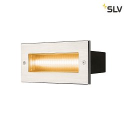 BRICK, Outdoor Wall recessed luminaire, LED, 3000K, stainless steel, 230V, IP67, 10W, 950lm