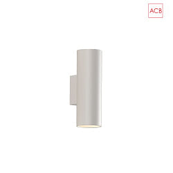 Luminaire mural PIPE 16/3986-2  2 flammes IP20, blanche