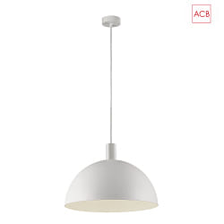 pendant luminaire TIGA 3707/35 E27 IP20, white