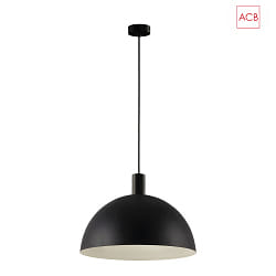 pendant luminaire TIGA 3707/35 E27 IP20, black