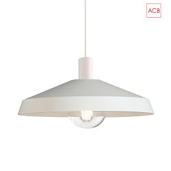 Luci a sospesione EVELYN 3906/45 E27 IP20, bianco