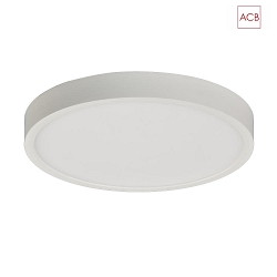 Luminaire de plafond KORE 3435/19 plat, UGR < 19 IP20, opale, blanche 