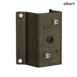 Corner bracket Type No. 1002 for Albert Outdoor Wall luminaires, brown brass matt