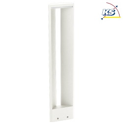 Borne d'clairage TYPE NO 2279 angulaire, dimmable 54, blanc mat gradable