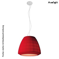 Pendant luminaire BELL 045, E27, IP20, red