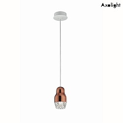 Luminaire  suspension SP FEDORA 1  1 flamme GU10 IP20, bronze, dgager gradable