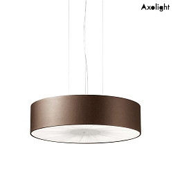 Luminaire  suspension PL SKIN 100 avec couverture E27 IP20, marron, blanche gradable