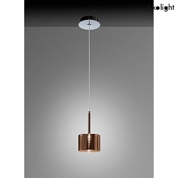 Luci a sospesione SP SPILLRAY G G4 IP20, bronzo, cromo 