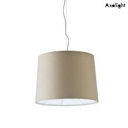 Plafoniera SP VELVET 050 E27 IP20, beige, Bianco dimmerabile