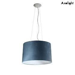 Pendelleuchte SP VELVET 070, 1x E27, IP20, blau / wei