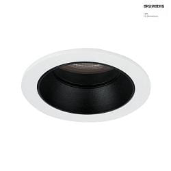 LED Einbaudownlight ALTERO-R, 33, 11,8W, 1800K-3000K, 620lm, IP44, DTW, rund, wei, schwarz