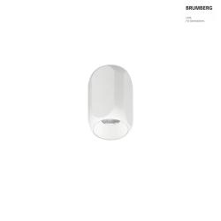 Downlight PENCIL MINI cilindrico, versione a montaggio superficiale IP20, verniciato a polvere, bianco dimmerabile