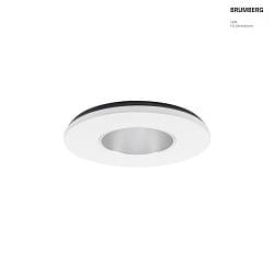 LED Einbaudownlight ZONDRA, 13W, 3000K, 1190lm, IP20, 230V AC, 50 Hz, rund, starr, wei