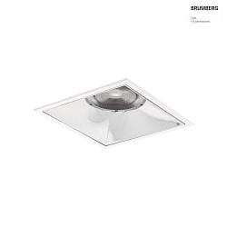 ceiling recessed luminaire APOLLO MAXI square, direct IP20, white 