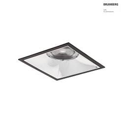 ceiling recessed luminaire APOLLO MAXI square, direct IP20, black 