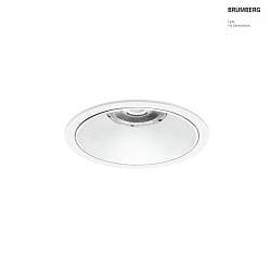 Plafonnier encastr DIOS MIDI rond, direct IP20, blanche 