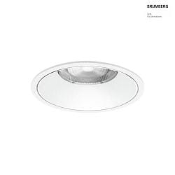 ceiling recessed luminaire DIOS MAXI round, direct IP20, white dimmable