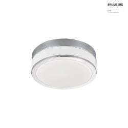 Lampada da parete e soffitto EREVAN  28CM 2-Lampadine E27 IP44, cromo, lucido dimmerabile