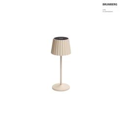 battery table lamp REIRO IP54, dimmable