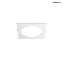 Zubehr fr LED Einbau-Downlight MUNA MICRO - Abdeckring / Vorsatz-Element, eckig, wei matt