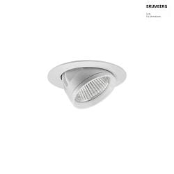 Apparecchio da incasso a soffitto ARTEMIS MINI rotondo, diretto IP20, bianco dimmerabile