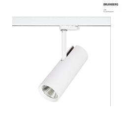 Faretto trifase MAXI rotondo, girevole IP20, bianco 