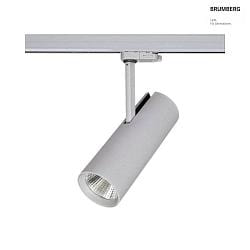 LED 3-Phasen Strahler MAXI, 30, 32W, 4000K, 3870lm, IP20, rund, silber