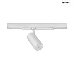 Projecteur triphas TRAXX MICRO rond, rotatif IP20, blanche gradable